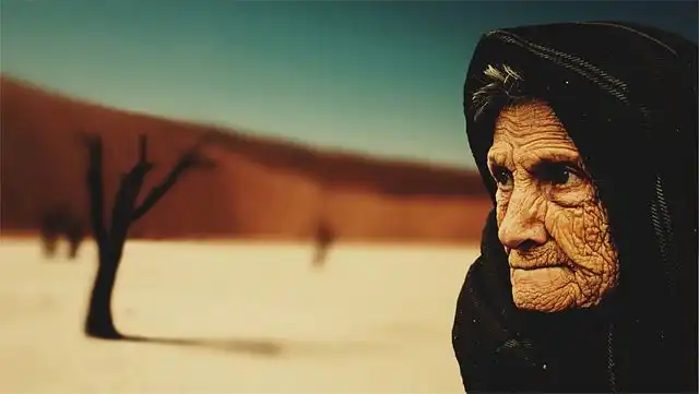 an-old-woman image